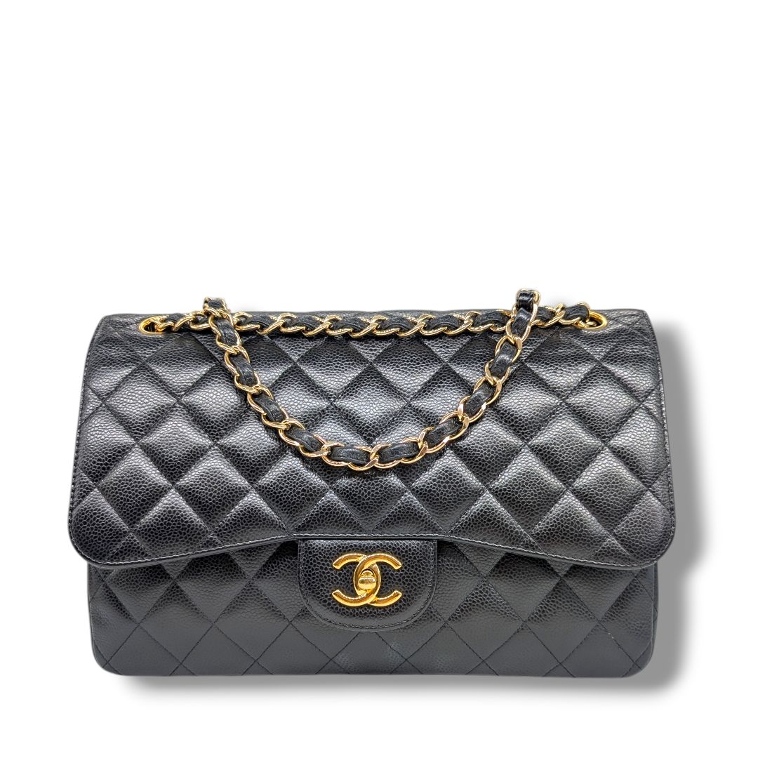 Chanel Caviar Quilted Jumbo Double Flap.