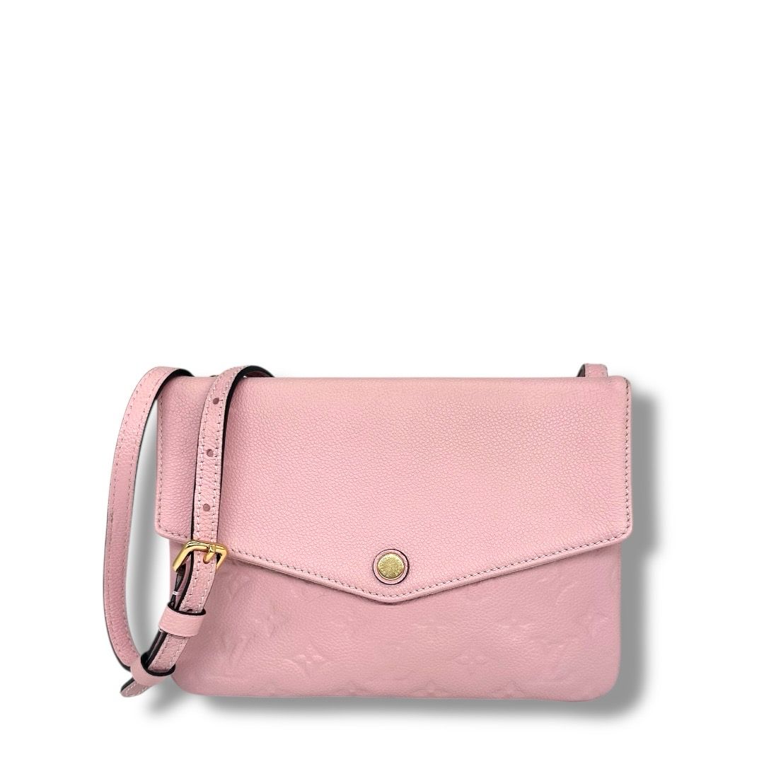 Louis Vuitton Twice Monogram Empreinte Crossbody (Rose Ballerine)