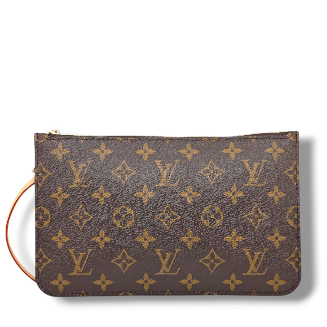 Louis Vuitton Monogram Neverfull Pochette.......