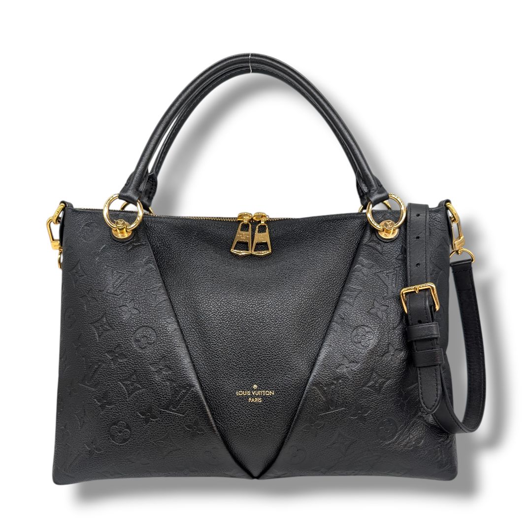 Louis Vuitton Empreinte V Tote MM (Black)