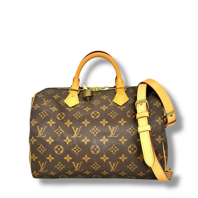 Louis Vuitton Monogram Speedy 30 Bandouliere