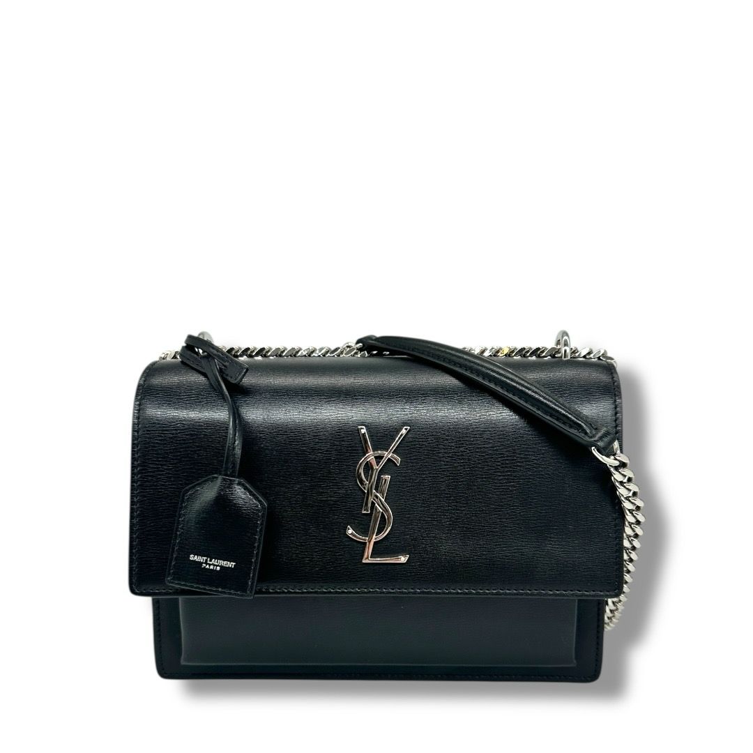 Saint Laurent Calfskin Medium Monogram Sunset