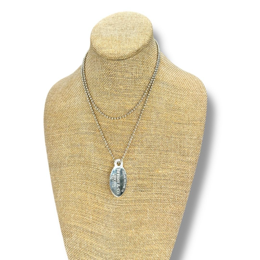 Tiffany Dog Tag Necklace