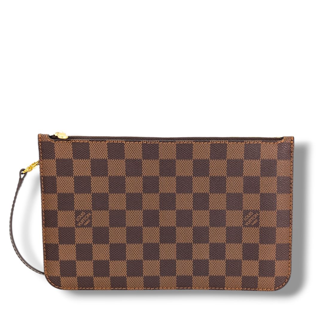 Louis Vuitton Damier Ebene Neverfull Pochette