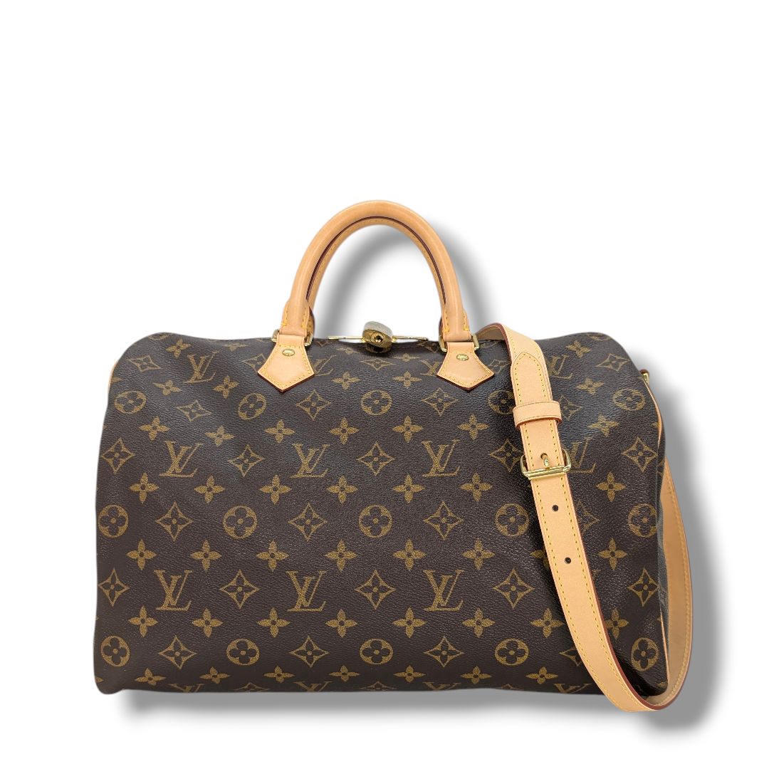 Louis Vuitton Monogram Bandoulier Speedy 35