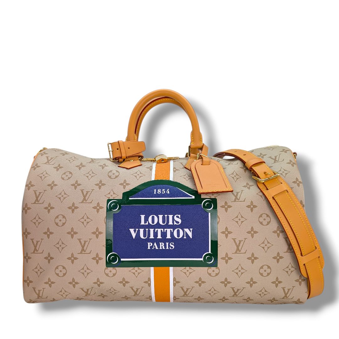 Louis Vuitton Monogram Monogramme Panamé Keepall 45