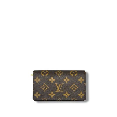 Louis Vuitton Monogram Porte Monnaie Billets Tressor Wallet