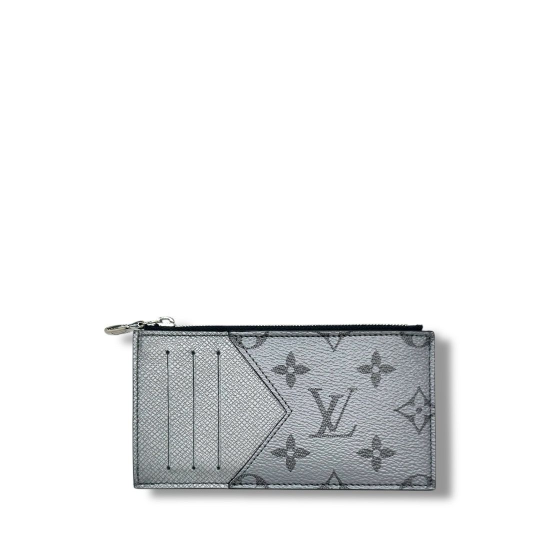 Louis Vuitton Taigarama Silver Cardholder