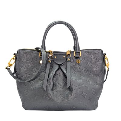 Louis Vuitton Black Empreinte Mazarine PM