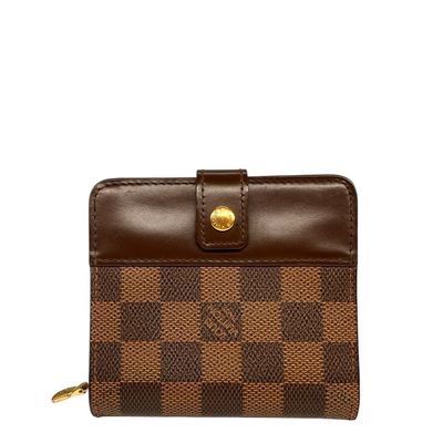 Louis Vuitton Damier Ebene Compact Zip Bi-Fold Wallet