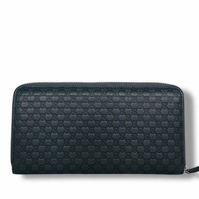 Gucci Guccissima Long Zippy wallet