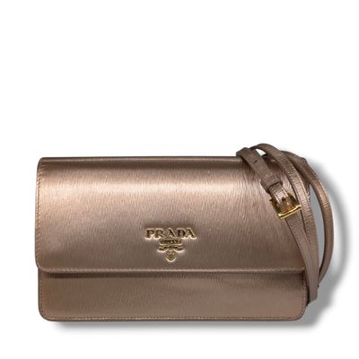 Prada Vitello Rose Gold Move Mini Bag
