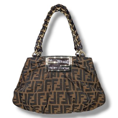 Fendi Zucca Small Mia Tote