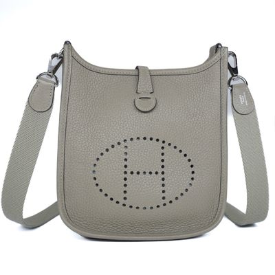 Hermes Evelyne TPM Clemence Leather Palladium hardware