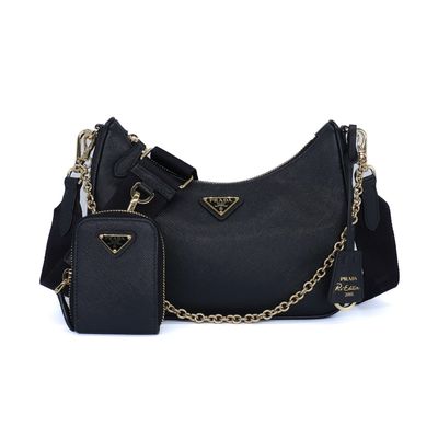 Prada Saffiano Lux Re-Edition 2005 Shoulder Bag