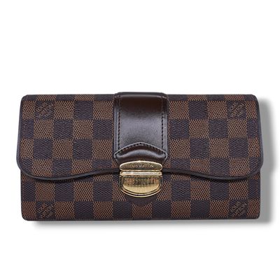 Louis Vuitton Damier Ebene Sistina Wallet