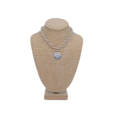 Tiffany Return to Tiffany Round Tag Necklace