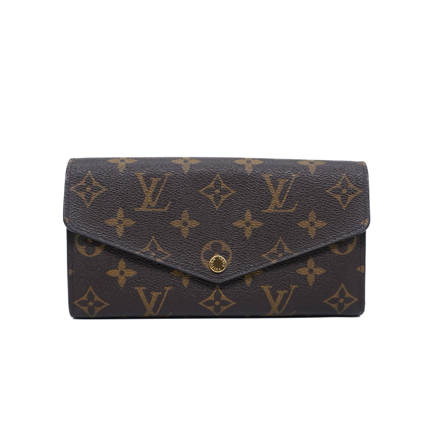 Louis Vuitton Monogram Sarah Wallet...