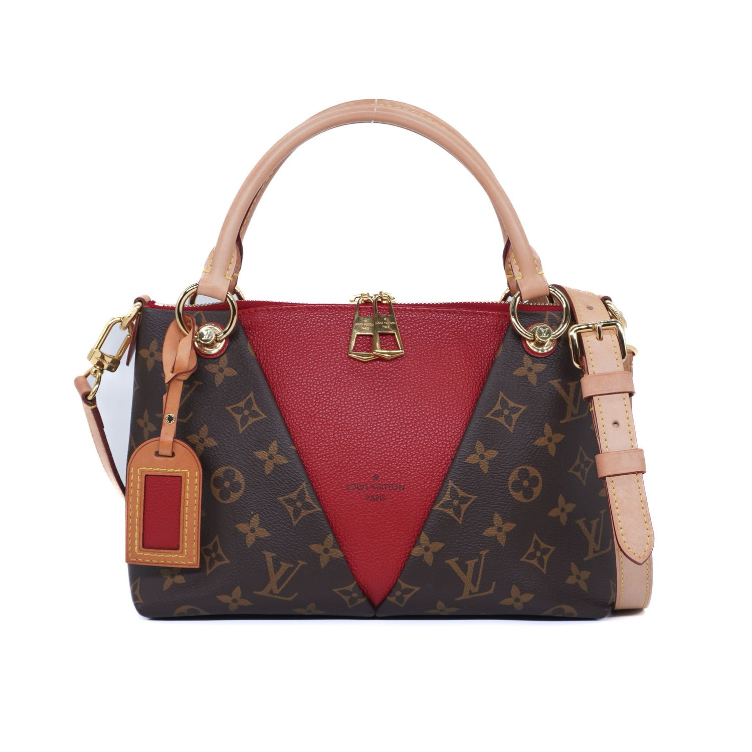 Louis Vuitton Monogram V Tote BB Cherry.