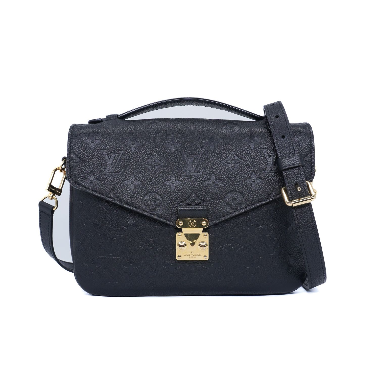 Louis Vuitton Black Empreinte Pochette Metis
