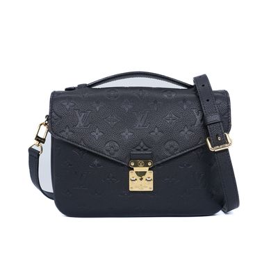 Louis Vuitton Black Empreinte Pochette Metis