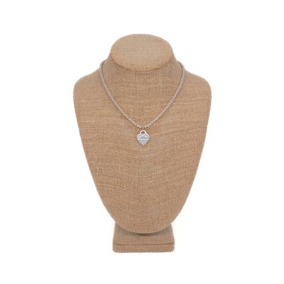 Tiffany Return to Tiffany Heart Tag Bead Necklace.