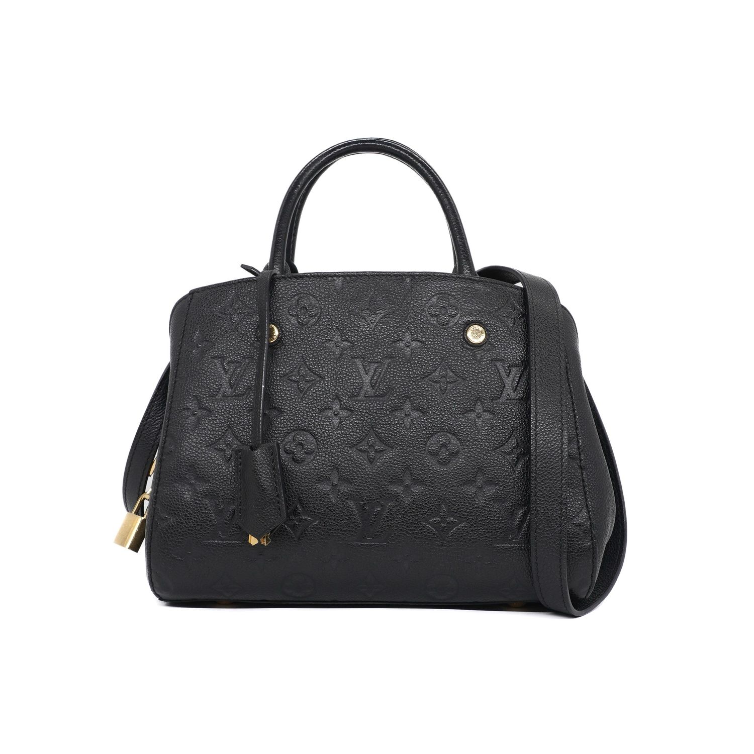 Louis Vuitton Black Empreinte Montainge BB