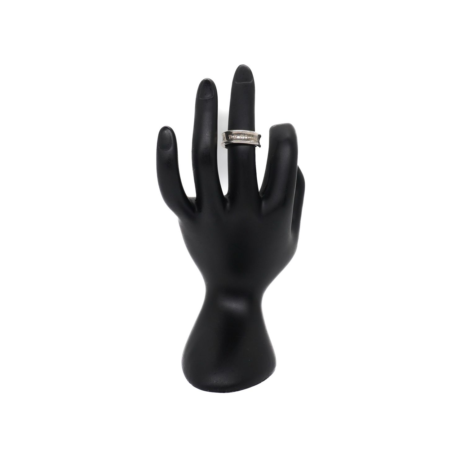 Tiffany Sterling Silver 1837 Band Ring