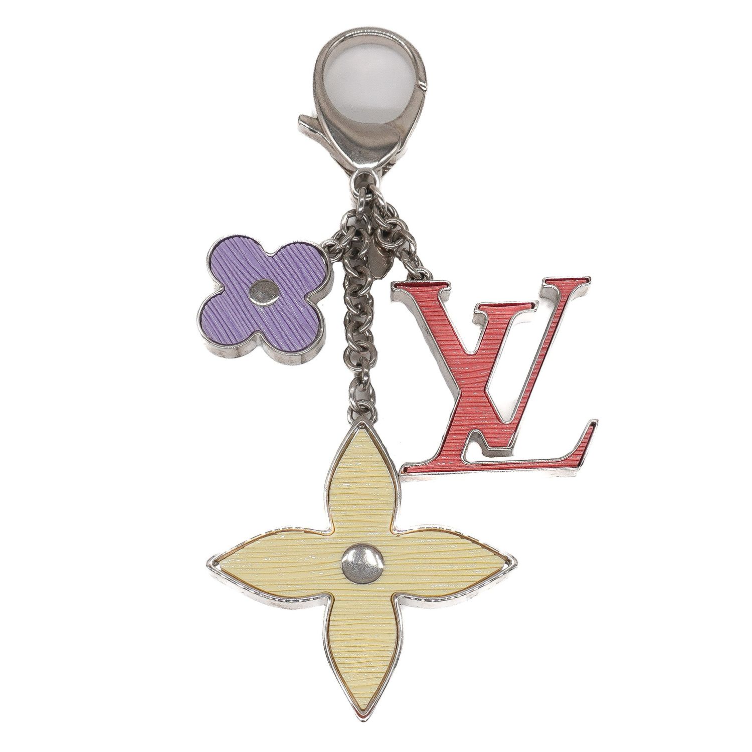 Louis Vuitton Fleur D'Epi Key Holder &amp; Bag Charm