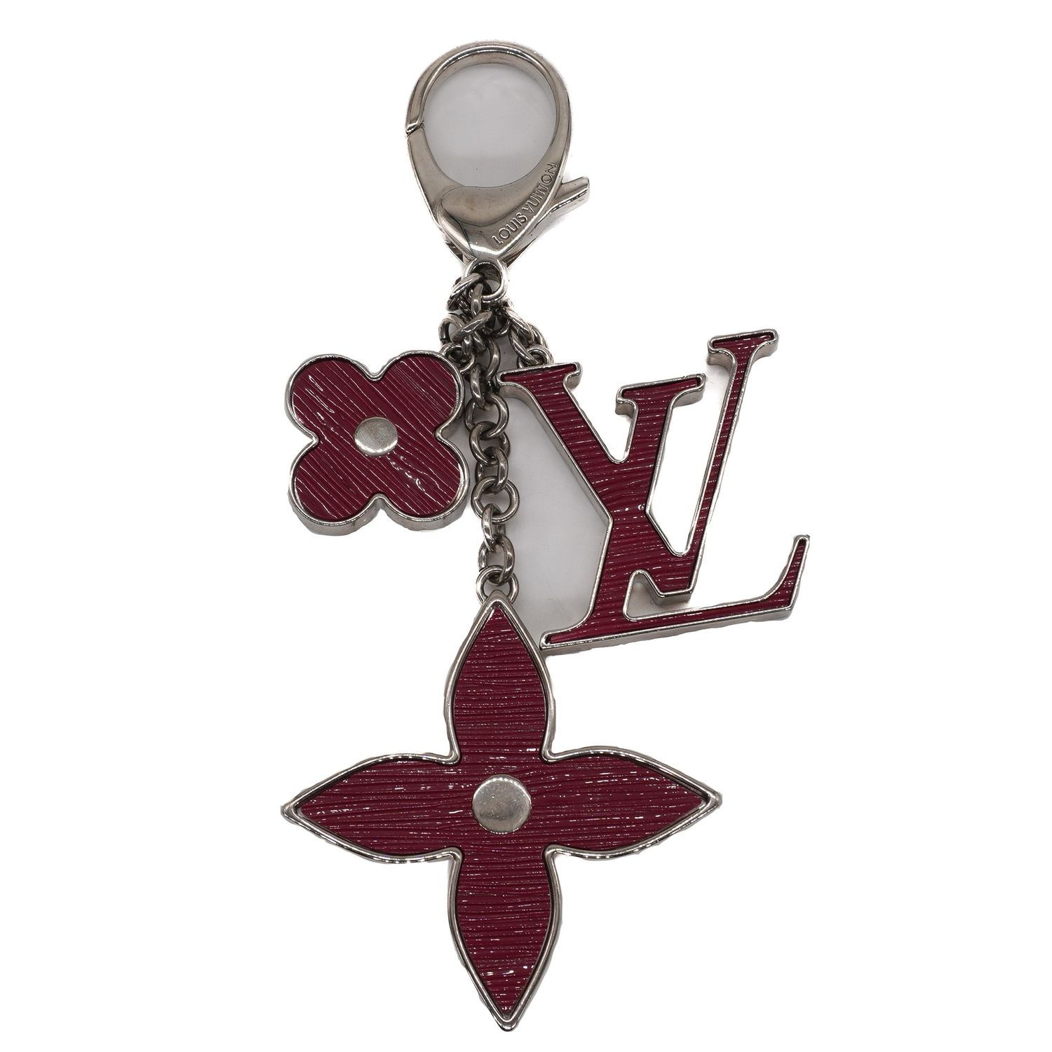 Louis Vuitton Fuchsia Fleur D'Epi Bag Charm