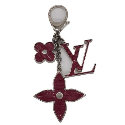 Louis Vuitton Fuchsia Fleur D'Epi Bag Charm