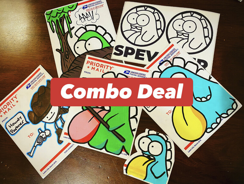Character Sticker Pack Combo Deal