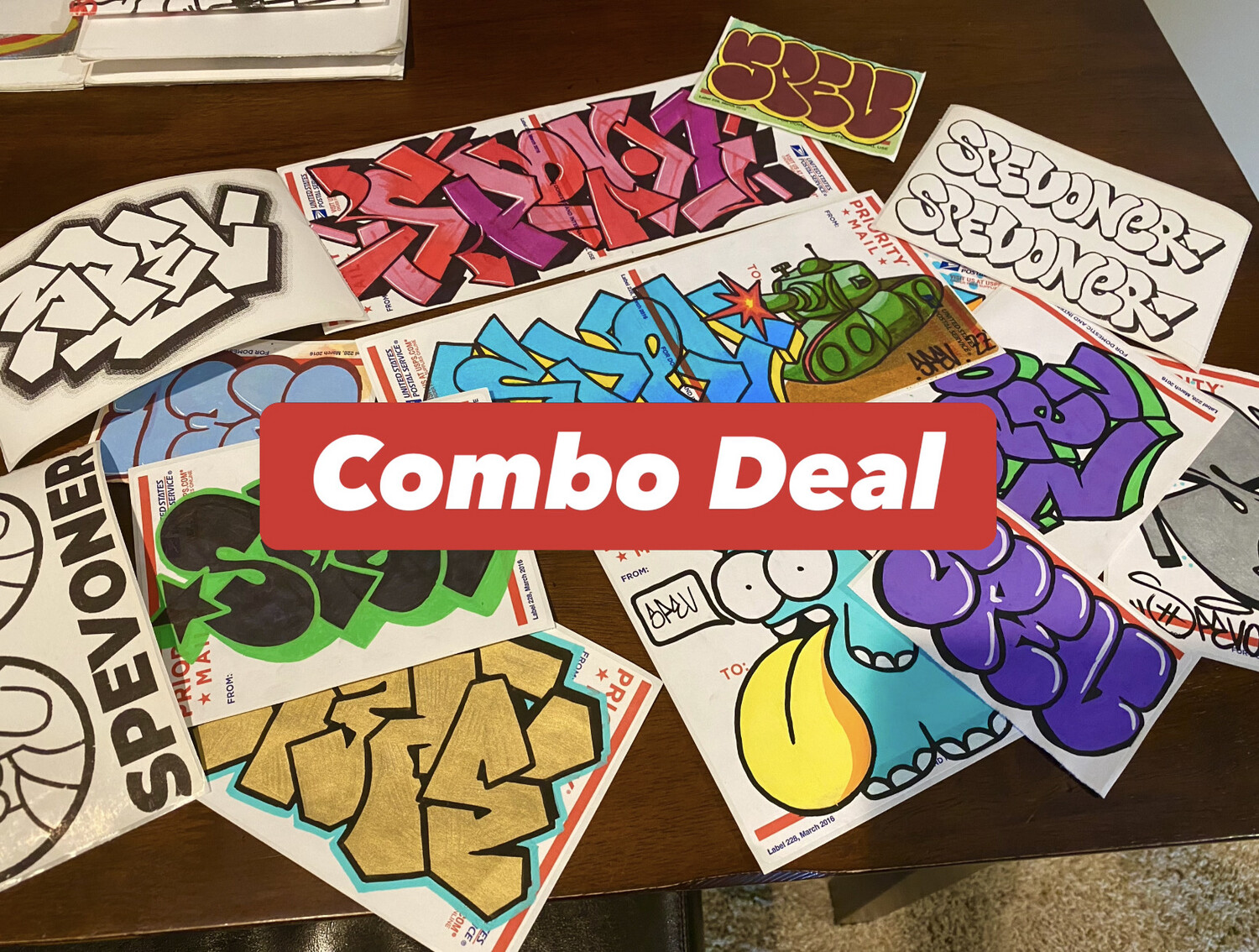 Mixed Sticker Pack Combo Deal