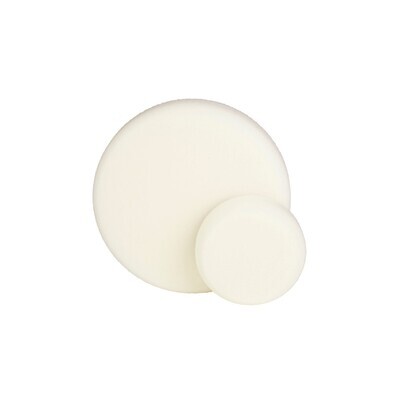 Cartec Polijstpad Foam roterend, medium-soft, wit (150x30)