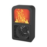 Creative Fireplace 3D Flame Heater Home Mini Heater Desktop Office Power Saving Heater, Color: Flame, Product Specifications: Default