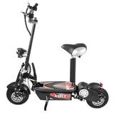 High Speed Folding Scooter E-Bike, Color: Black, Specification: 1000W36V