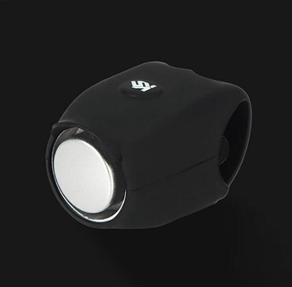 Bike Electronic Bell Loud Horn Cycling Hooter Siren MTB Road Bicycle Alarm Bell, Color: Black