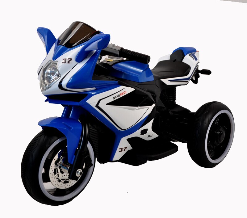 Kids Motorcycle, Ride On Toys, Tamco Electric Kids Motorcycle For Kids 3-4 years Boys or Girls with Foot Pedal Starter, Music / Lights /Lighting Wheels, Options: Blue+Under 50 Lbs+3 to 4 Years+Plastic+Indoor & Outdoor Use