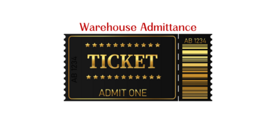 Warehouse Admittance Only Membership