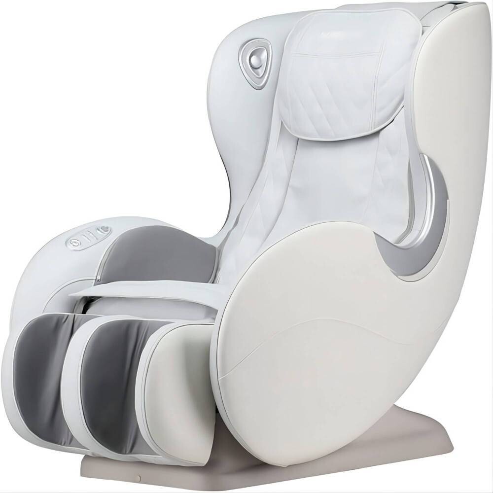 Massage Chairs SL Track Full Body and Recliner, Shiatsu Recliner, Massage Chair with Bluetooth Speaker-Beige, Options: Beige+Leather+Leather