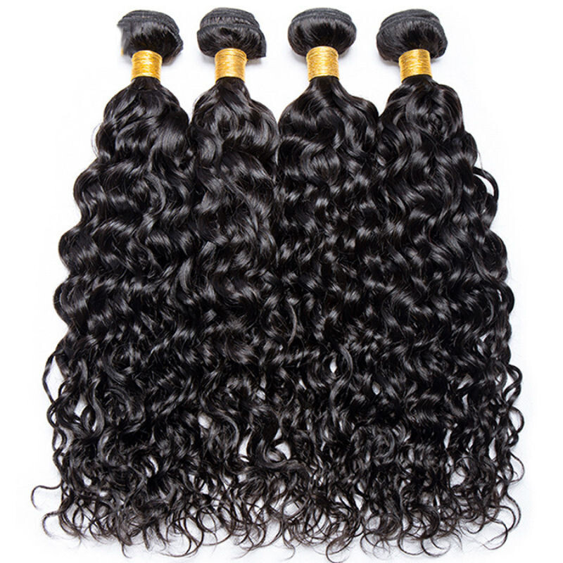 Wigs Female Natural Curvy Chemical Fiber Hair Curtain, Color: 16 inches natural (100g)