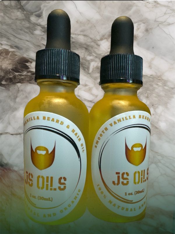Smooth Vanilla Beard & Hair Oil Bundle