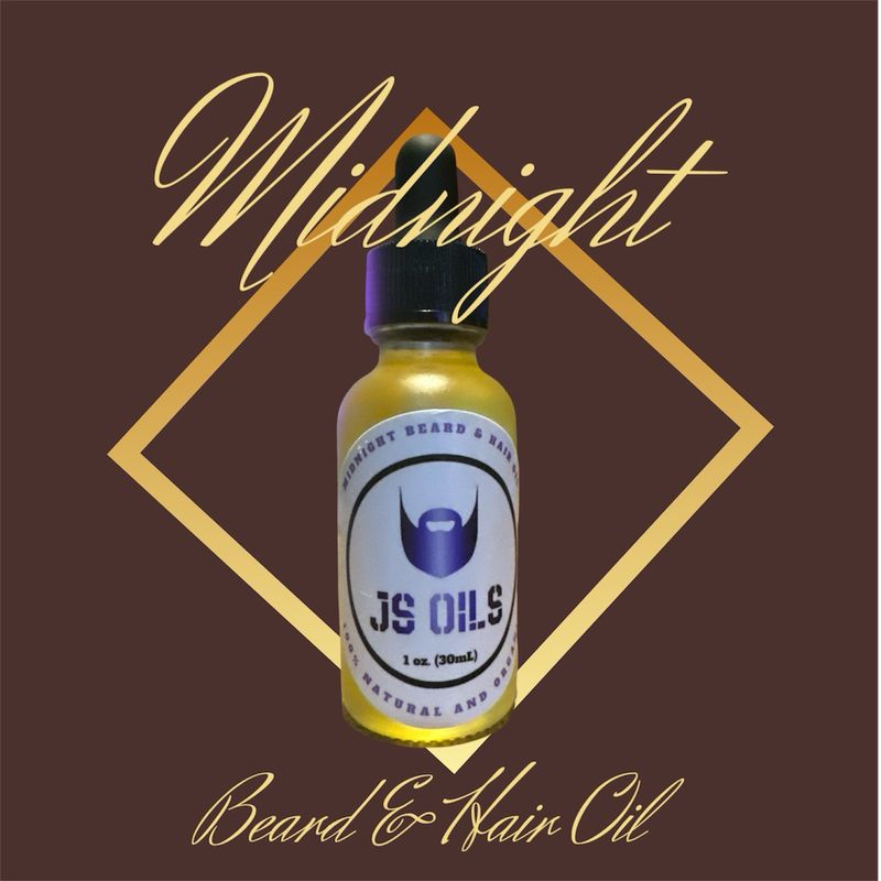 Midnight Beard & Hair Oil