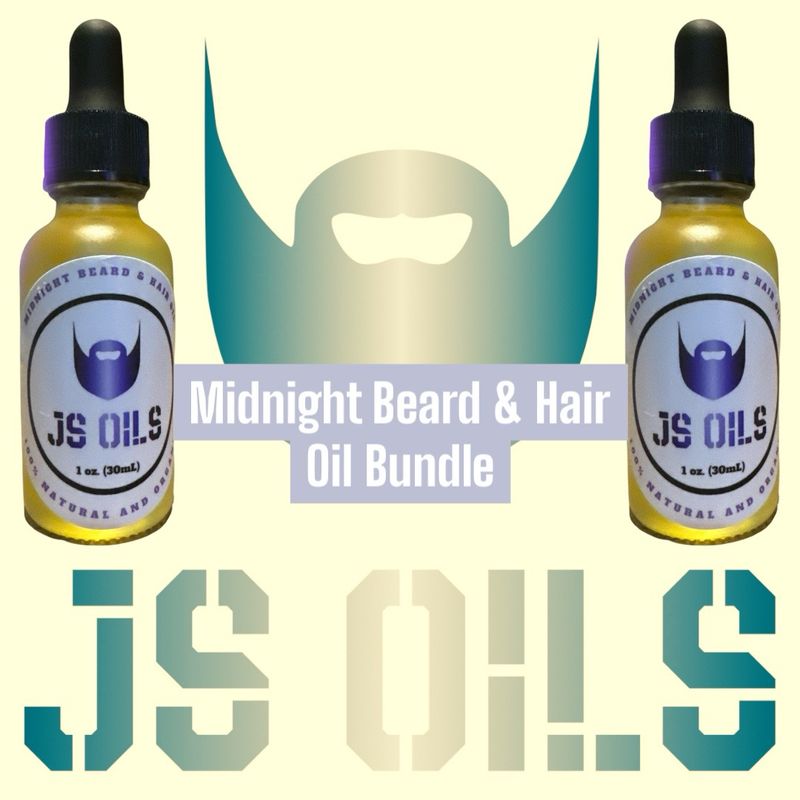 Midnight Beard & Hair Oil Bundle