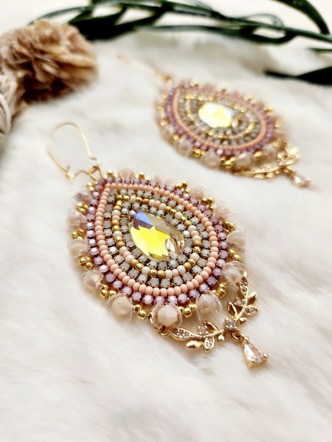 Enchanted Cheyenne pink earrings 
