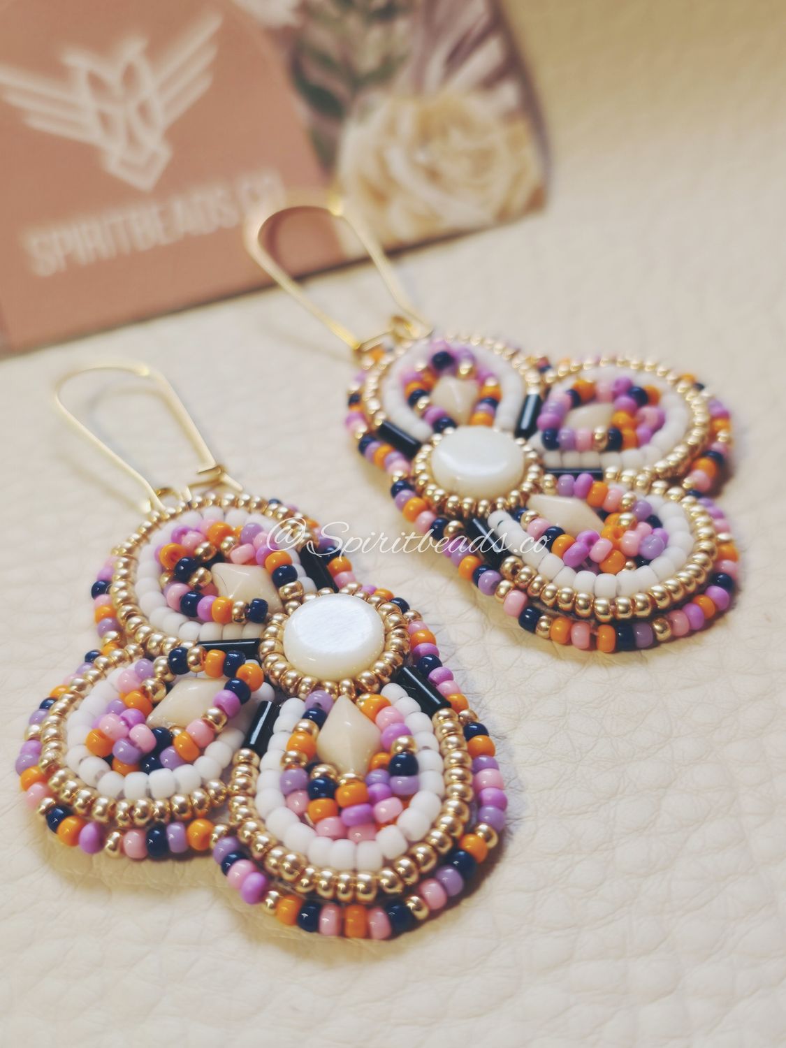 Autumn sunset half florals