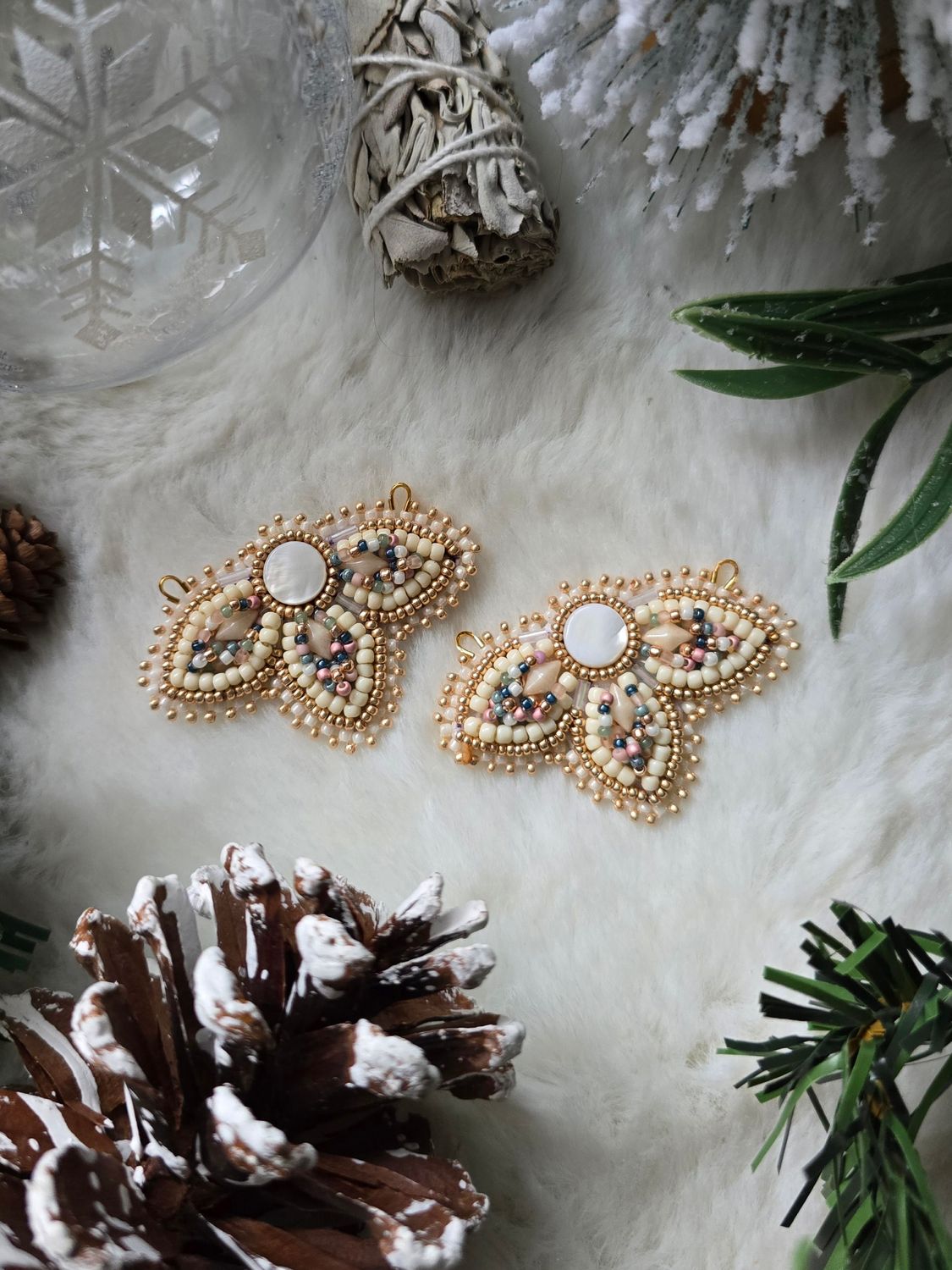 &quot;Winter morning&quot; half florals