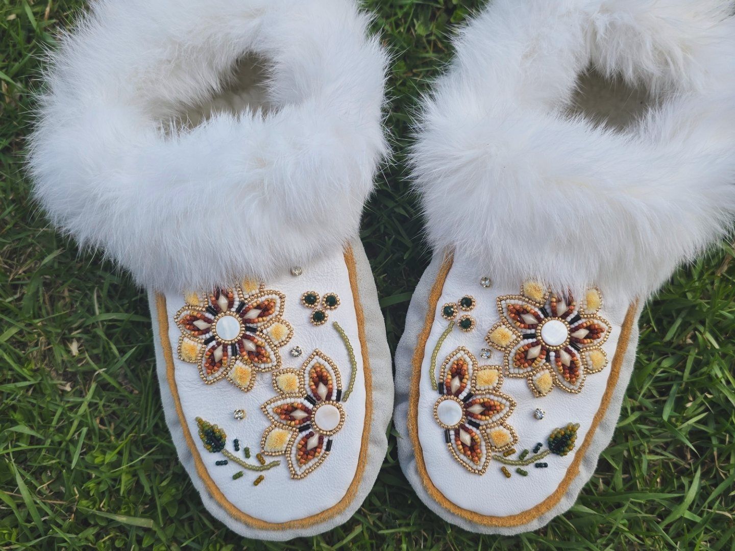Anyi custom moccasins
