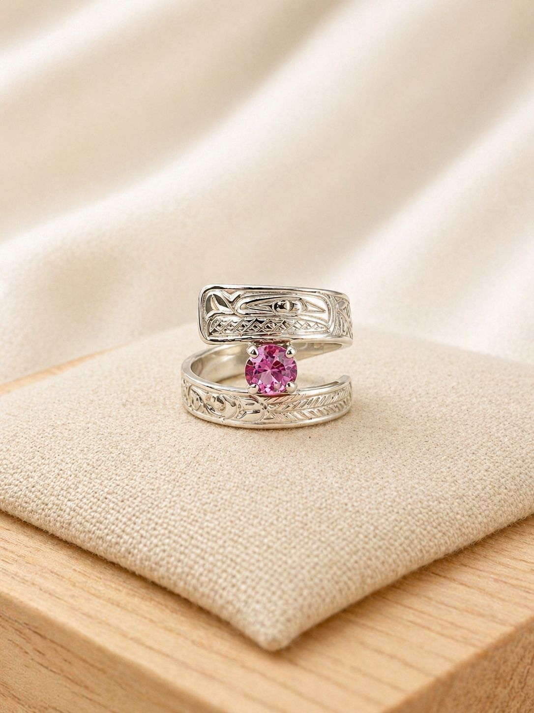 Eagle Heart Ring