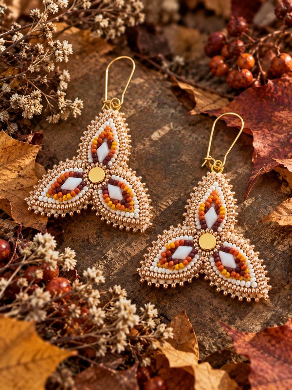 PRE ORDER: Autumn Ember Earrings